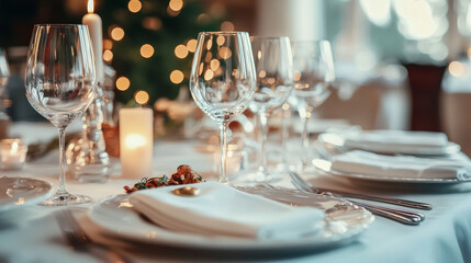 Luxury food service, main course served at a restaurant or formal dinner event in classic English style in the luxurious hotel or country estate