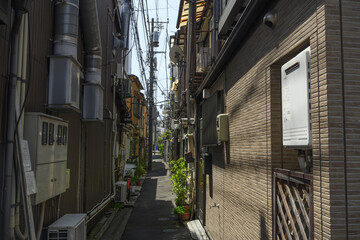 narrow street in the old town