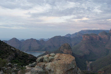 Vue de paysage Afrique du Sud