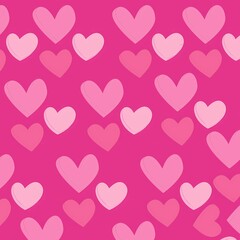 seamless heart pattern background