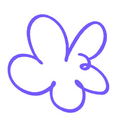 bubble squiggle abstract modern design asset scribble ink line shape