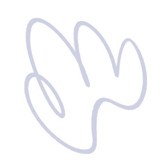 bubble squiggle abstract modern design asset scribble ink line shape