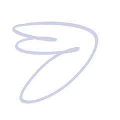 bubble squiggle abstract modern design asset scribble ink line shape