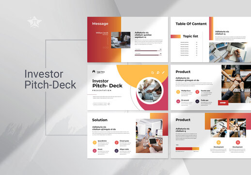 Pitch Deck Presentation Template