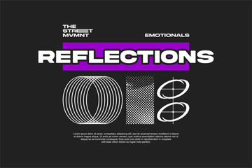 typography vector asset poster and tshirt printing for streetwear suitable for printing	
