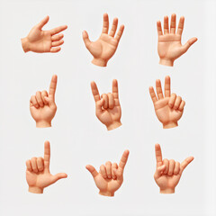 Obraz premium Say it without words—hands that speak volumes.