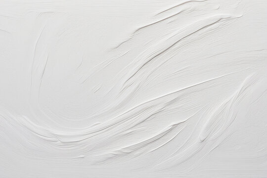 White Chalk Texture with Grainy Surface and Brush Stroke
