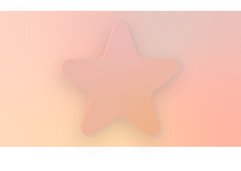 Soft Pink Color with Star Gradient background