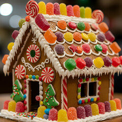 Gingersbread House with Candy