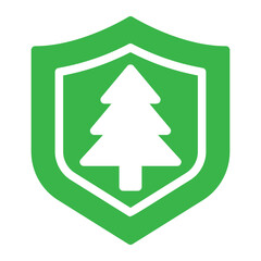 forest protection icon