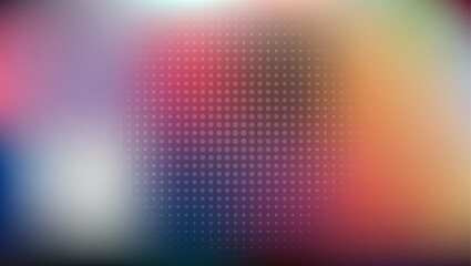 Iridescent Rose Bloom Background with Mesh Fusion