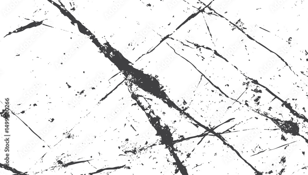 Poster metal texture vector design with distress grain effect. cracks and scratches add grunge realism. use