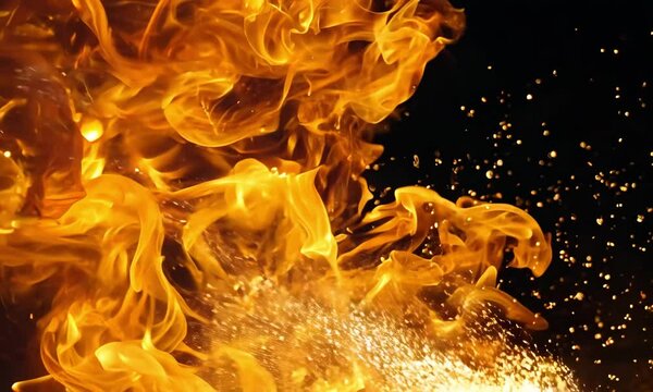 Massive Explosion in Super Slow Motion