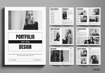 Stylish Lookbook Template for Fashion Designers