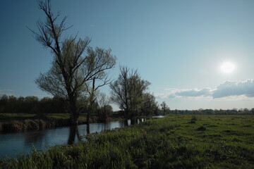 Beautiful Ukrainian Landscape – Puzhaikove Nature with River and Pond