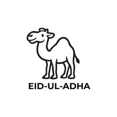 Eid-ul-Adha  Line Art Illustration