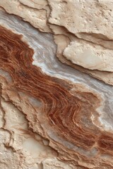Obraz premium Beige Brown Gray Marble Stone Texture Background