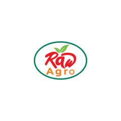 RAW Agro Food Logo Concept
