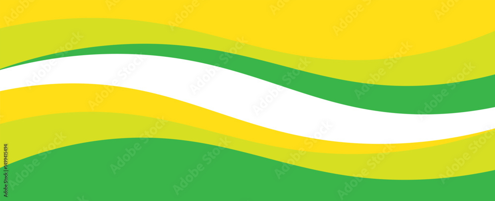 Poster abstract yellow banner background. graphic design banner pattern background template with dynamic cu