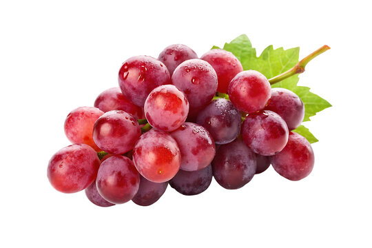 bunch of red grapes - Powered by Adobe