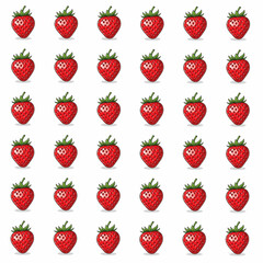 Strawberry Field Repeating Patern