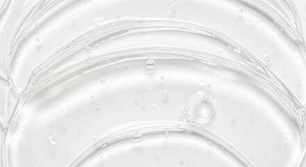 ぷるんとしたクリアジェルのテクスチャ背景