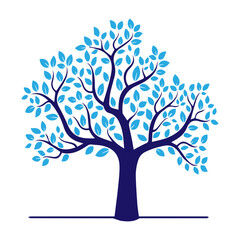 Obraz premium silhouette tree icon