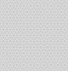 Geometric seamless pattern background with triangles, rectangles, hexagonal shapes and thin lines in calm gray colors
