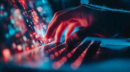  A hand entering a set of lucky lottery numbers on an online portal (1)