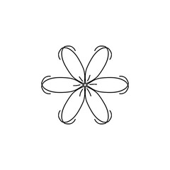 Naklejka premium abstract floral background