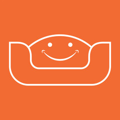 Furniture logo design, seating logo design.