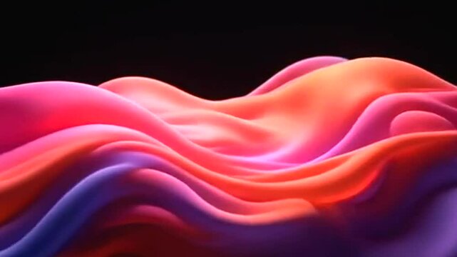 abstract background with red bubbles