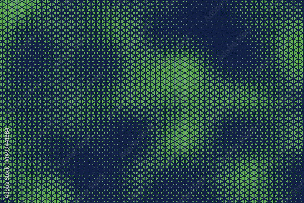 Leinwandbilder abstract triangle halftone background. triangle vector abstract geometric background. Halftone triangular retro 80s pattern. Minimal style retro dynamic wallpaper.	
