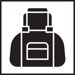 Sports Bag Icon Design