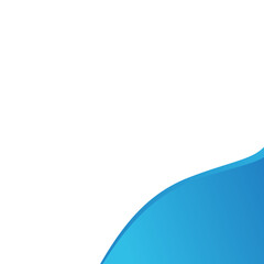 Blue gradient background shape