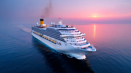 luxury cruise, AI generated