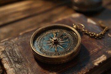 A compass used in a fantasy realm with magical directions