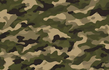 Fototapeta premium camouflage, dark background, army print, khaki, green protective, stylish design for fabric