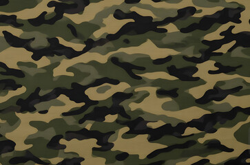 Fototapeta premium camouflage, dark background, army print, khaki, green protective, stylish design for fabric