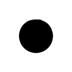 Grunge round circle