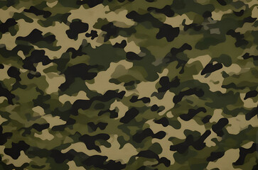 Fototapeta premium camouflage, dark background, army print, khaki, green protective, stylish design for fabric