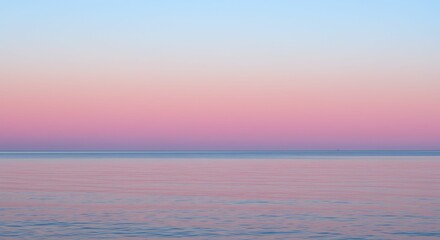 Obraz premium Peaceful Ocean at Sunset