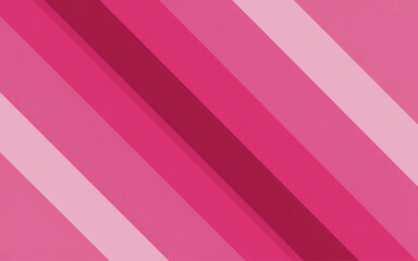 Obraz premium Abstract Diagonal Stripes Pattern in Shades of Pink Background Design Element Decoration