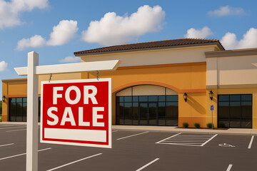 Fototapeta premium Commercial Property For Sale