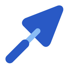 cement trowel icon	