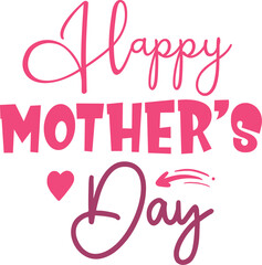 happy mother's day svg
