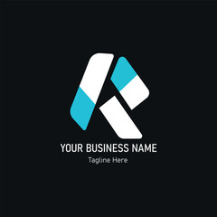 Creative Letter R Logo Design for Technology and Business Brands