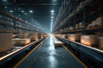 Describe the integration of AI in modern warehouse operations