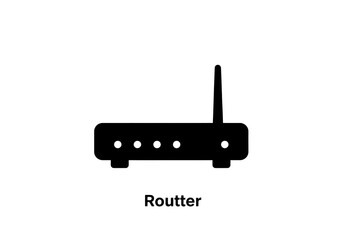 Obraz premium wi fi router icon