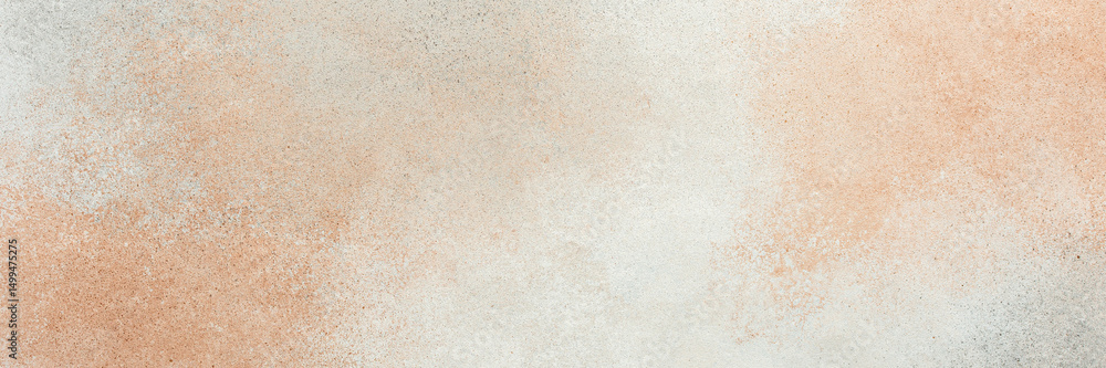 Poster Abstract soft beige and gray background with a subtle texture, perfect for adding copy space and elegant design elements, top view, copy space, banner